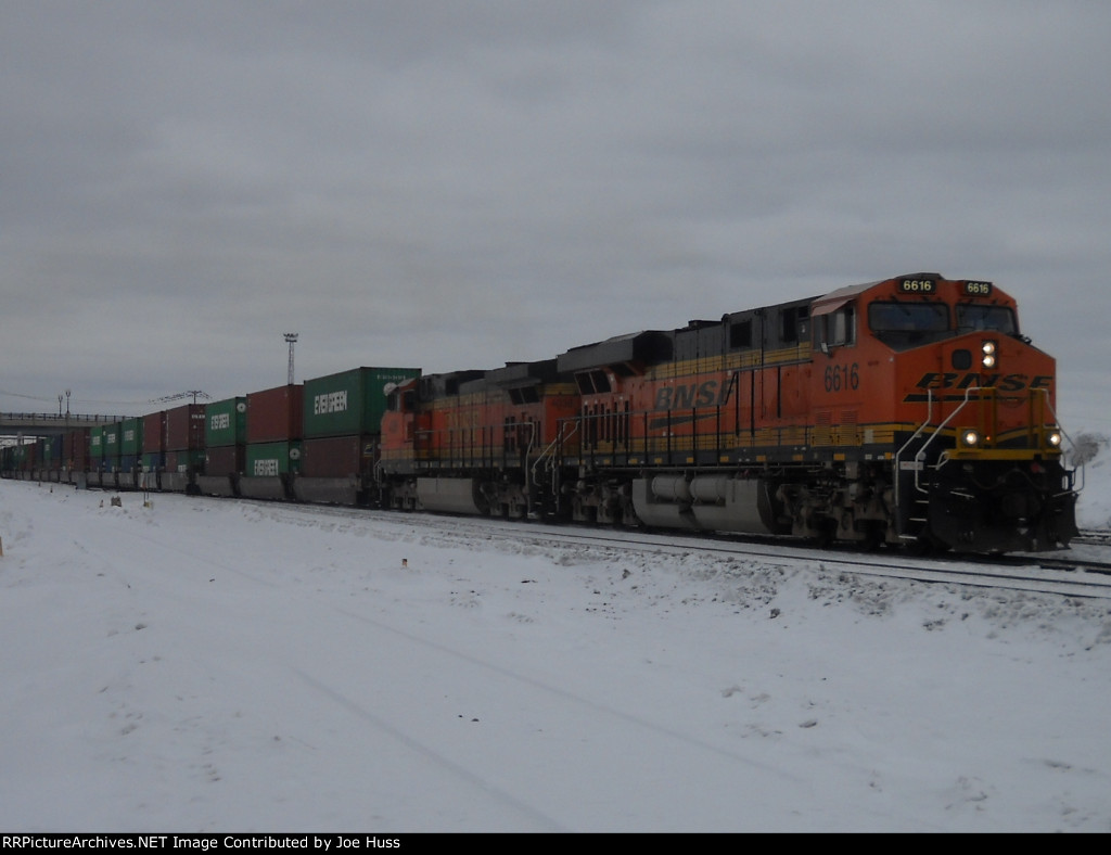 BNSF 6616 East